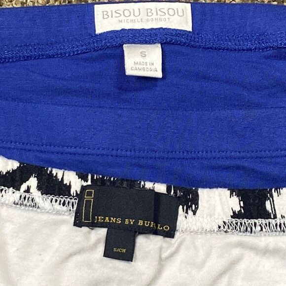 3 PICES TREE PC 1 JEANS BY BUFFALO & 2 BISOU BISOU WOMEN SKIRT SIZE S -XS - Picture 6 of 16